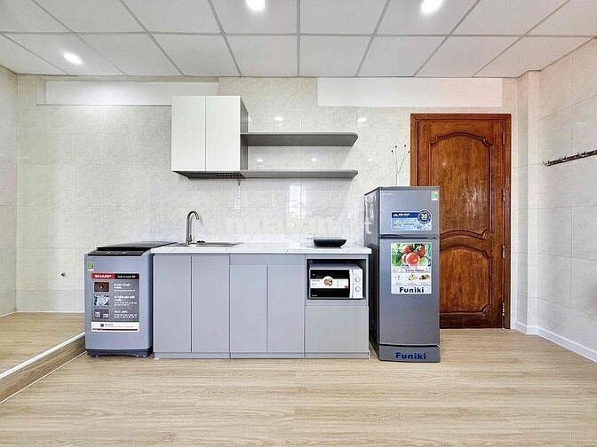 CĂN HỘ FULL NT MÁY GIẶT RIÊNG NGAY TÊN LỬA - VÀNH ĐAI TRONG