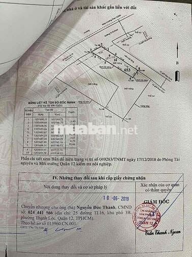 Đất ngộp cần bán gấp tặng cây xanh bự mát che cả vườn luôn