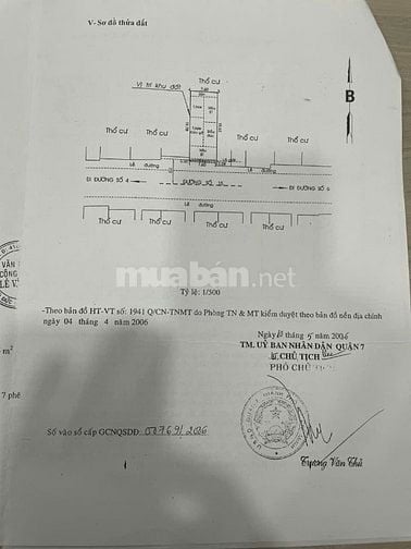 Nhà 7,6x19,7m đường 15 Phường Tân kiểng Quận 7. Trệt 2 lầu TN 65tr/th
