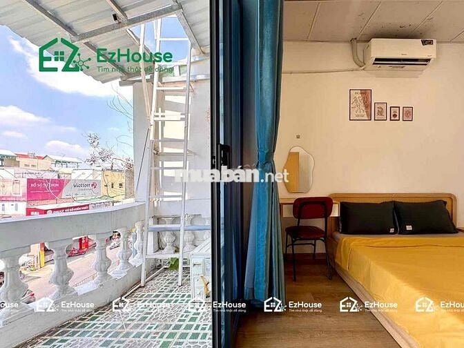 PHAN VĂN TRỊ GÒ VẤP 1PN TÁCH BẾP CÓ BAN CÔNG ( GIẢM 500k tháng đầu )