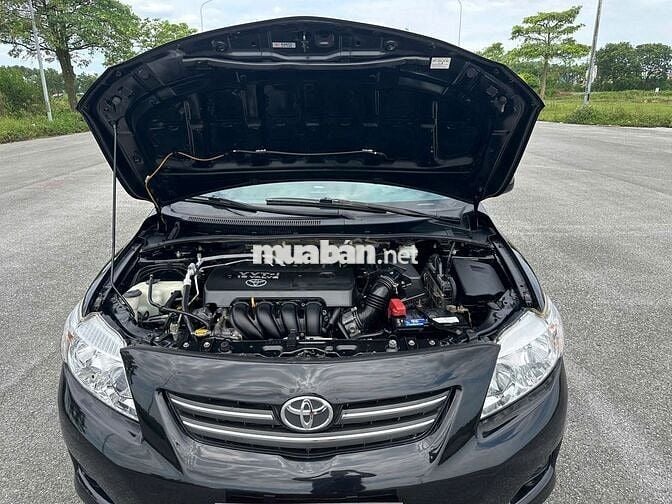 Toyota Corolla 1.8GLI AT 2008 Đen Tự động