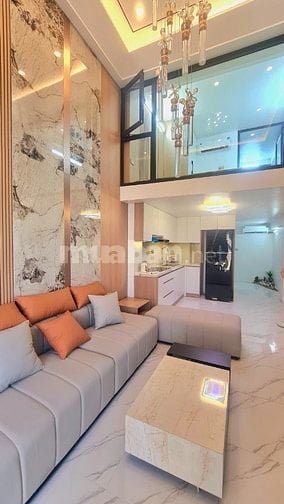 Bán Nhà phân lô xây mới 100%, thiết kế hiện đại, thang máy, ôtô đỗ cửa