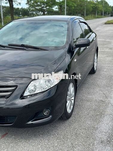 Toyota Corolla 1.8GLI AT 2008 Đen Tự động