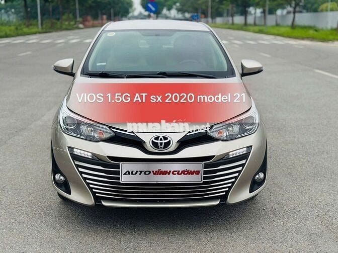 Toyota Vios 1.5G AT 2020 Vàng cát