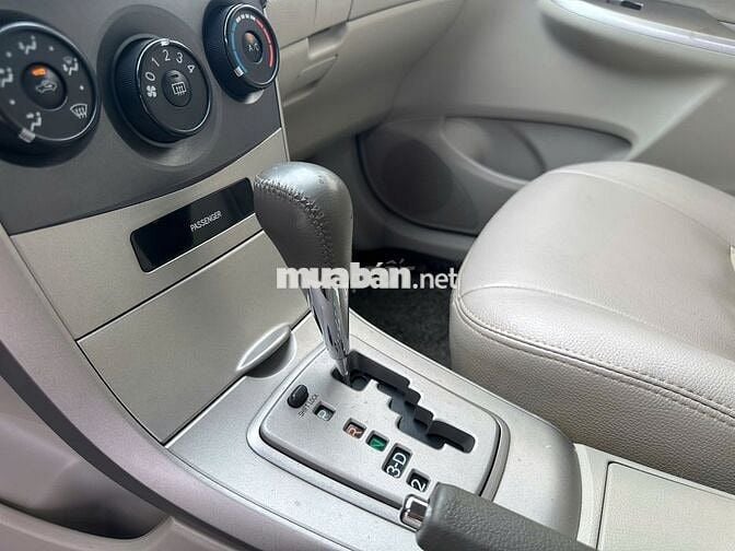 Toyota Corolla 1.8GLI AT 2008 Đen Tự động