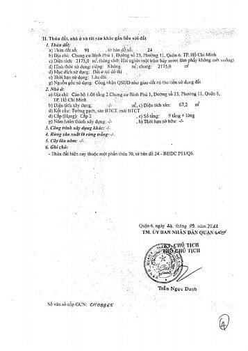 chính chủ bán cc bình phú đường 23 