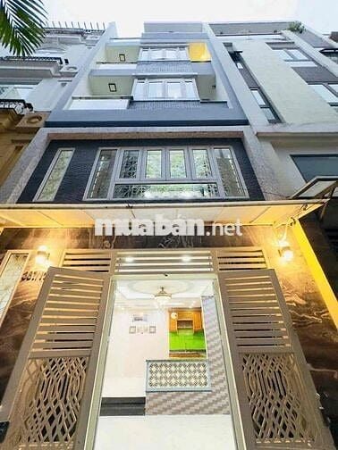 Nhỉnh 8 Tỷ - HXH CHU VĂN AN, P.12 Bình Thạnh – 5 tầng BTCT – 40m²  DT: