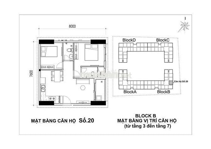 Giảm giá bán nhanh căn 2PN Bcons Garden có ban công dt 59m2 chỉ 2.1 tỷ