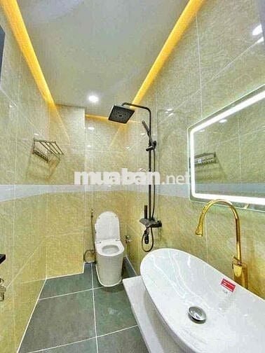 NHÀ MẶT TIỀN  MỚI 100% 5 TẦNG (4PN,5WC) KHU GÒ XOÀI ,BÌNH TÂN
