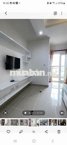 Thuê CHCC Xigrand Court, 2PN, 2WC, 70m2, Đầy Đủ Nội Thất, Giá 16tr5