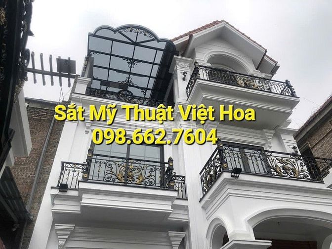 Mái kính khung sắt nghệ thuật đẹp, chất lượng Nam Định
