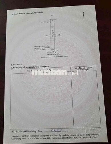 chính chủ bán đất 222m2 gần trường học