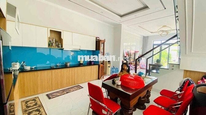 Nhà Hoà Thắng Hẻm 75 Nguyễn Lương Bằng 6x53 tc100 4 tỷ 390