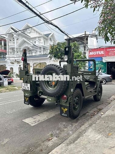 Jeep A2 Xanh quân đội động cơ Toyota 1RZ