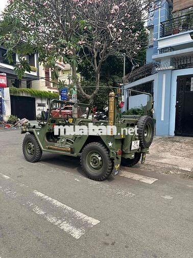 Jeep A2 Xanh quân đội động cơ Toyota 1RZ