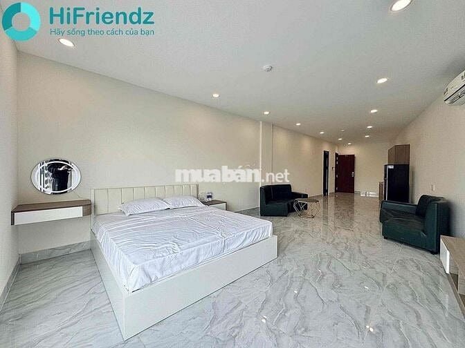 STUDIO RỘNG HƠN 50m2 CỬA SỔ TRỜI FULL NỘI THẤT CÁCH UTH, FTU CHỈ 1KM