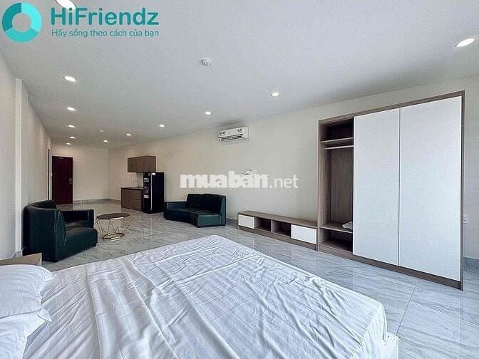 STUDIO RỘNG HƠN 50m2 CỬA SỔ TRỜI FULL NỘI THẤT CÁCH UTH, FTU CHỈ 1KM