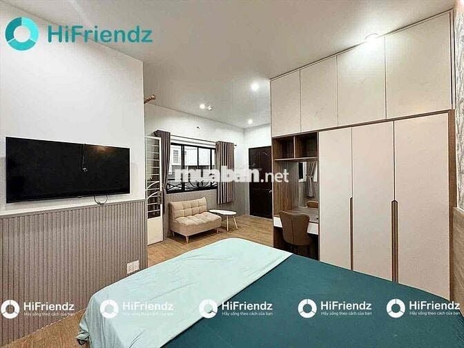 Cho Thuê 1PN Balcon 40m2 Ngăn Bếp Ngay Cầu Ba Son Lê Thánh Tôn Q1