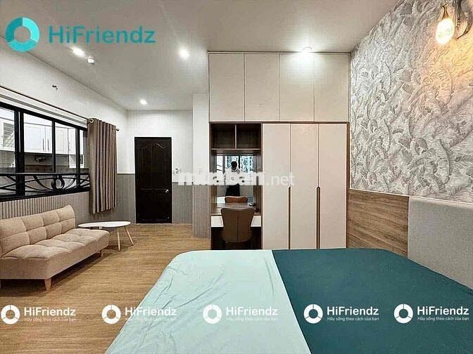 Cho Thuê 1PN Balcon 40m2 Ngăn Bếp Ngay Cầu Ba Son Lê Thánh Tôn Q1
