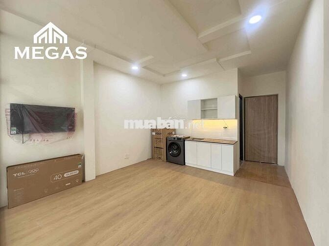 KHAI TRƯƠNG CĂN HỘ STUDIO DẠNG 1 PHÒNG NGỦ BAN CÔNG TÁCH BẾP XÂY MỚI