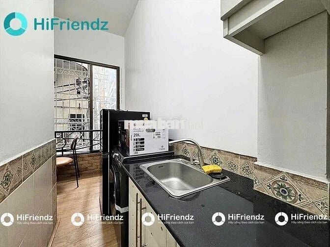 Cho Thuê 1PN Balcon 40m2 Ngăn Bếp Ngay Cầu Ba Son Lê Thánh Tôn Q1