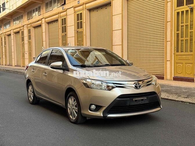 Toyota Vios E CVT 2016 Vàng ánh kim