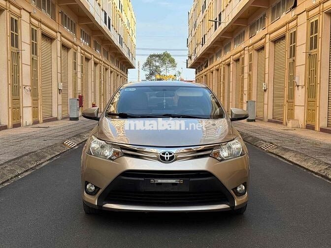Toyota Vios E CVT 2016 Vàng ánh kim
