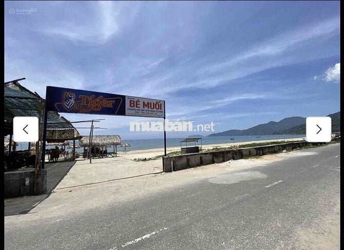 Đất biển Lăng Cô, vịnh đẹp thế giới. Mặt tiền hơn 5m. Full thổ cư giá