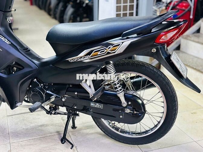 XE MÁY THỊNH PHÁT- WAVE A 110 ĐEN NHÁM 2023 LƯỚT