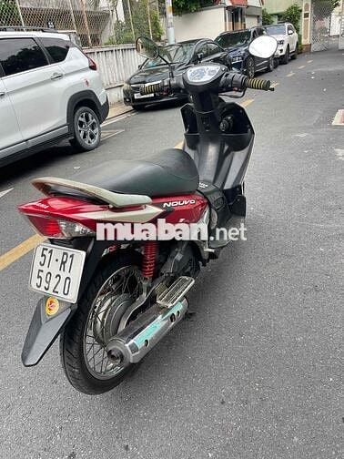 Yamaha Nouvo Thể thao Đỏ đen Xăng