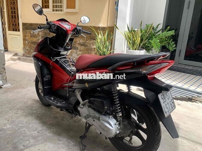 Honda Airblade 110cc Đỏ đen đã sử dụng