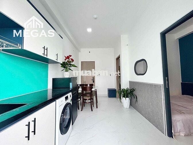CHO THUÊ CĂN HỘ 1 PHÒNG NGỦ - BAN CÔNG THOÁNG - MỚI 100% - GIÁ CỰC TỐT