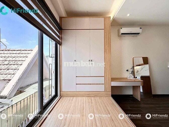 CHDV BAN CÔNG FULL NỘI THẤT MÁY GIẶT RIÊNG NGAY NGÃ 5 GIÁP BÌNH THẠNH