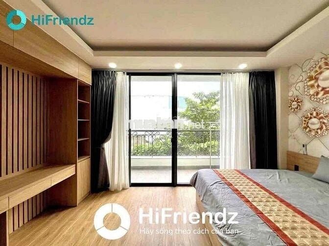 🌿 Studio Ban Công View Xanh Cực Chill – Full Nội Thất Cao Cấp