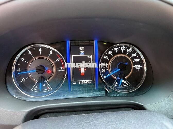 Toyota Fortuner 2.7V 4x4 2017 Nâu 115.433km