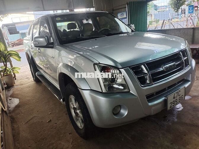 Isuzu D-Max 2008 Số sàn Bạc 2 cầu điện