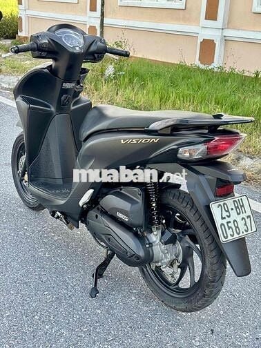 Honda Vision 2022 Smartkey màu Đen