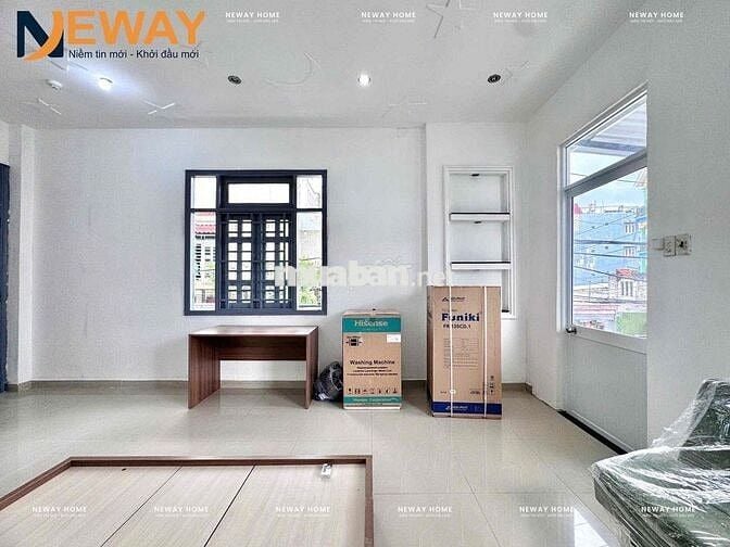 CHO THUÊ STUDIO TÁCH BẾP, SÂN THƯỢNG RIÊNG FULL NỘI THẤT, NHÀ MỚI TINH