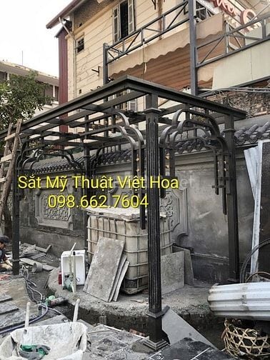 Mái kính nghệ thuật sang trọng, chất lượng tại Nam Định