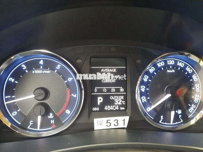 Toyota Corolla Altis 1.8 2014 Đen 48000 km