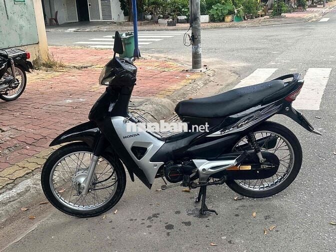 Wave 50cc 2021 Đen Bạc bs 72 zin