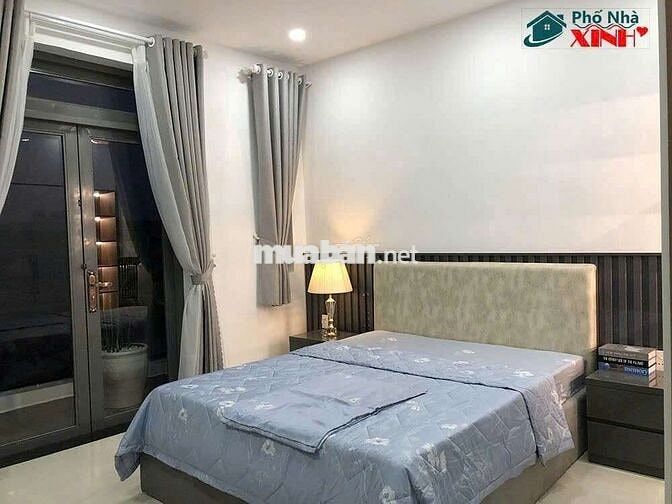 Cho thuê nhà P Thành Lộc .DT 4 x14 1 trệt 1Lửng 2Lầu 5PN 6WS giá 14 tr