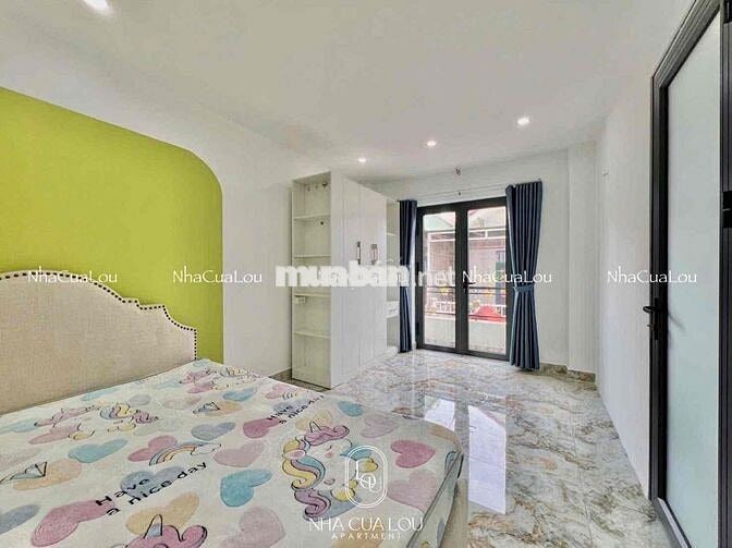 CHDV full nội thất 1pn ban công, cửa sổ nguyên lầu ngay sân bay TSN