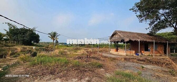1.6HA - 2 MẶT TIỀN ĐƯỜNG VÀ SÔNG SG !