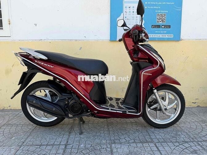 Honda Vision 2017 Đỏ 22977 km