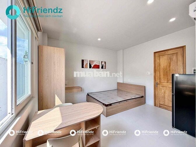 STUDIO THIẾT KẾ SANG TRONG CAO CẤP CHỈ TÍNH TIỀN ĐIỆN  GẦN SÂN BAY