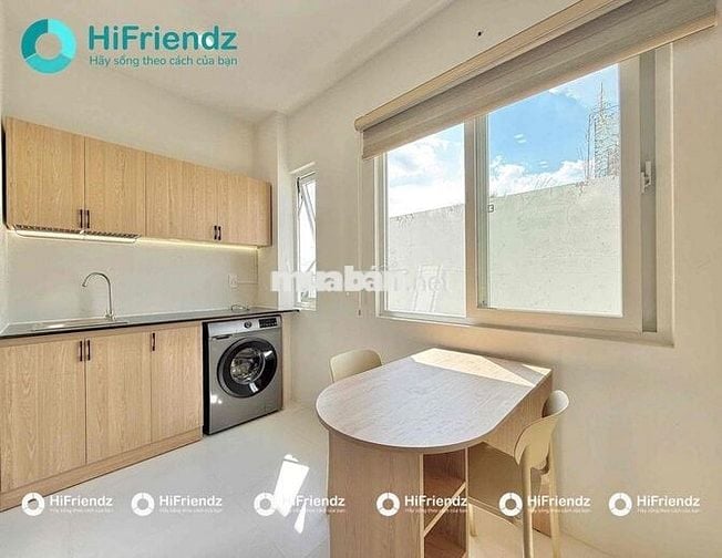 STUDIO THIẾT KẾ SANG TRONG CAO CẤP CHỈ TÍNH TIỀN ĐIỆN  GẦN SÂN BAY