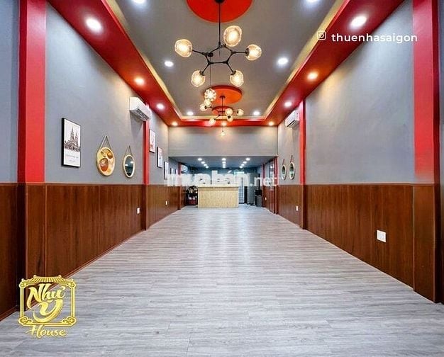 Cho thuê nhà 528 Nguyễn Trãi Quận 5 (8x22m_Trệt+Lửng) Giá 69Tr