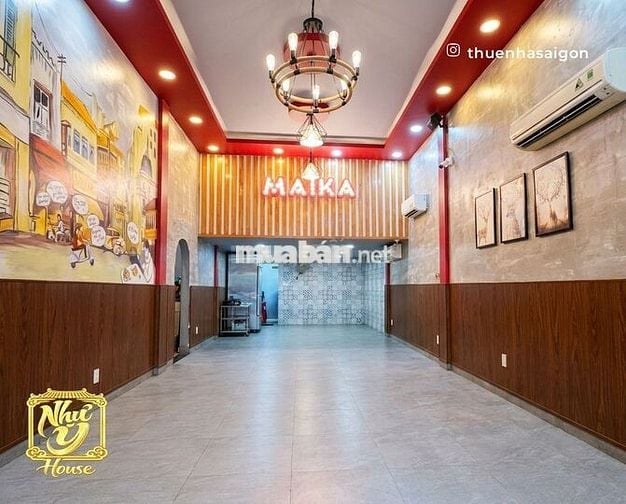 Cho thuê nhà 528 Nguyễn Trãi Quận 5 (8x22m_Trệt+Lửng) Giá 69Tr