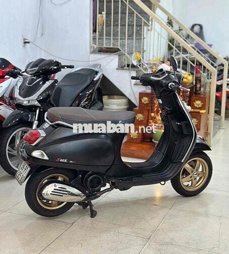 Piaggio Vespa ie 2011 Đen Vuông.Đen Sport.BSTP.